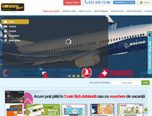 Tablet Screenshot of mondial-tour.ro